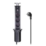 EU Plug 16A PULL UP 3/4/5/6 Power Socket 2 USB Charging Port Kitchen - Image 2