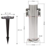 Outdoor Socket Electrical outlet 3680W 16A 2 EU Sockets Waterproof - Image 5