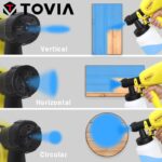 TOVIA 550W Electric Spray Gun 800ML HVLP Paint Sprayer 230V - Image 3